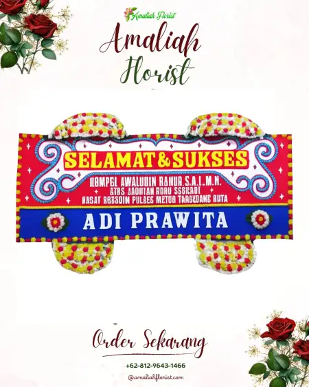 Papan Bunga Ucapan Selamat Rejowinangun Utara